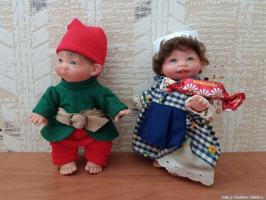 Бука и Луиза, или противоположности притягиваются. Мои гномы Джестито от Lamagic (фото 9)