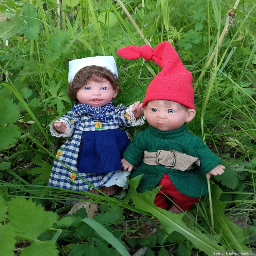 Бука и Луиза, или противоположности притягиваются. Мои гномы Джестито от Lamagic