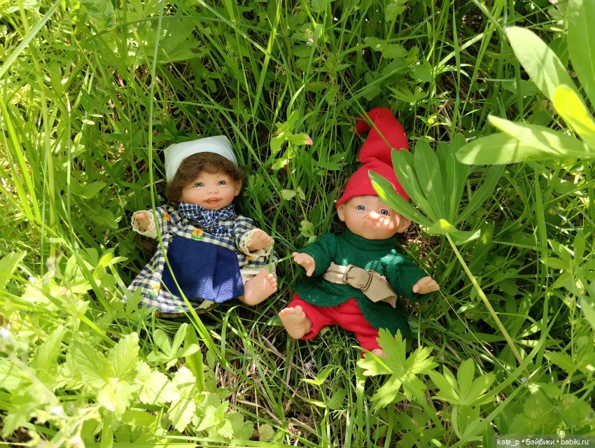 Бука и Луиза, или противоположности притягиваются. Мои гномы Джестито от Lamagic
