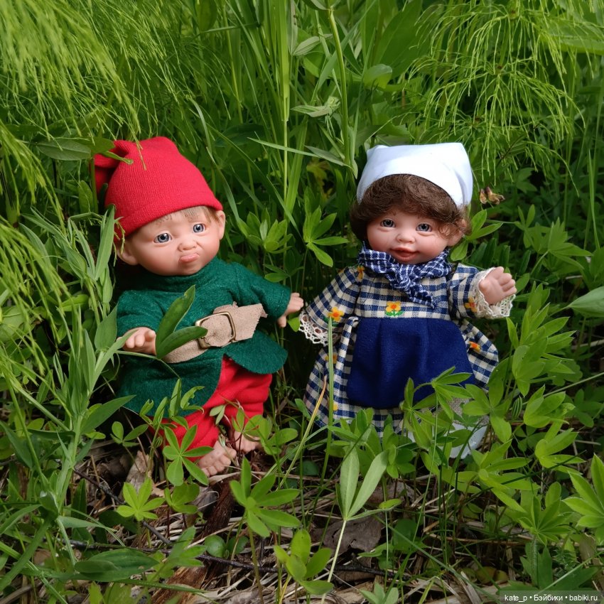 Бука и Луиза, или противоположности притягиваются. Мои гномы Джестито от Lamagic