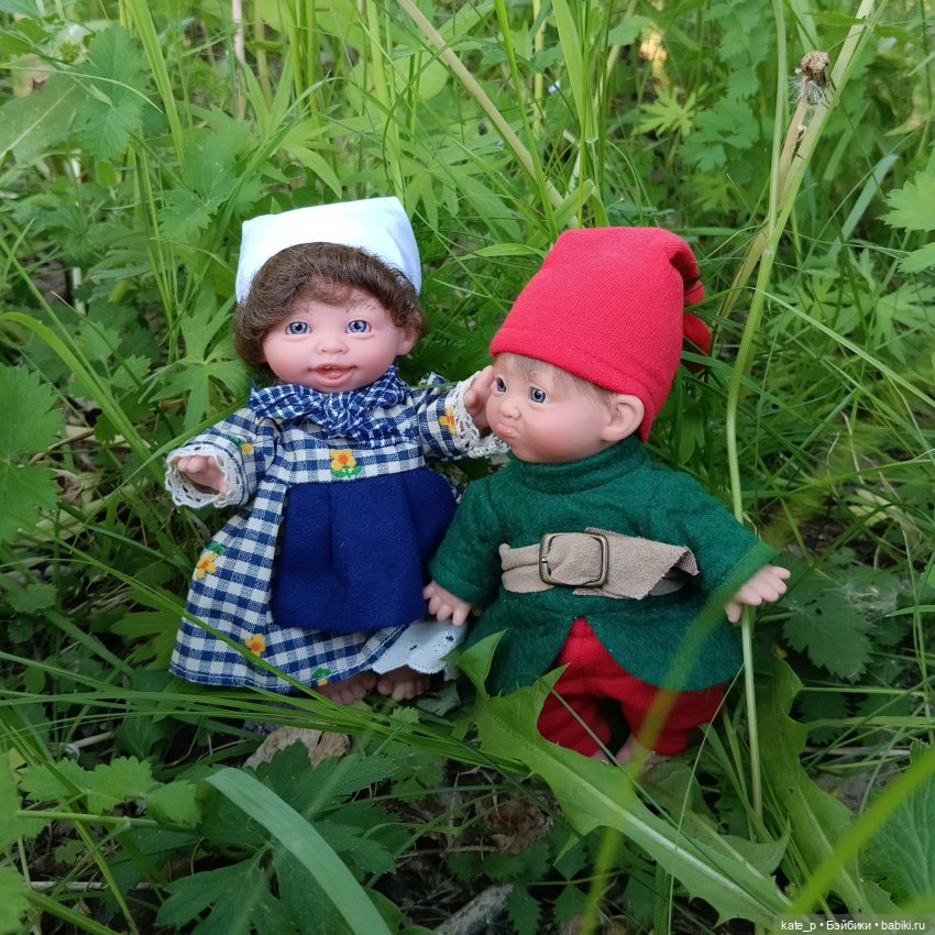 Бука и Луиза, или противоположности притягиваются. Мои гномы Джестито от Lamagic