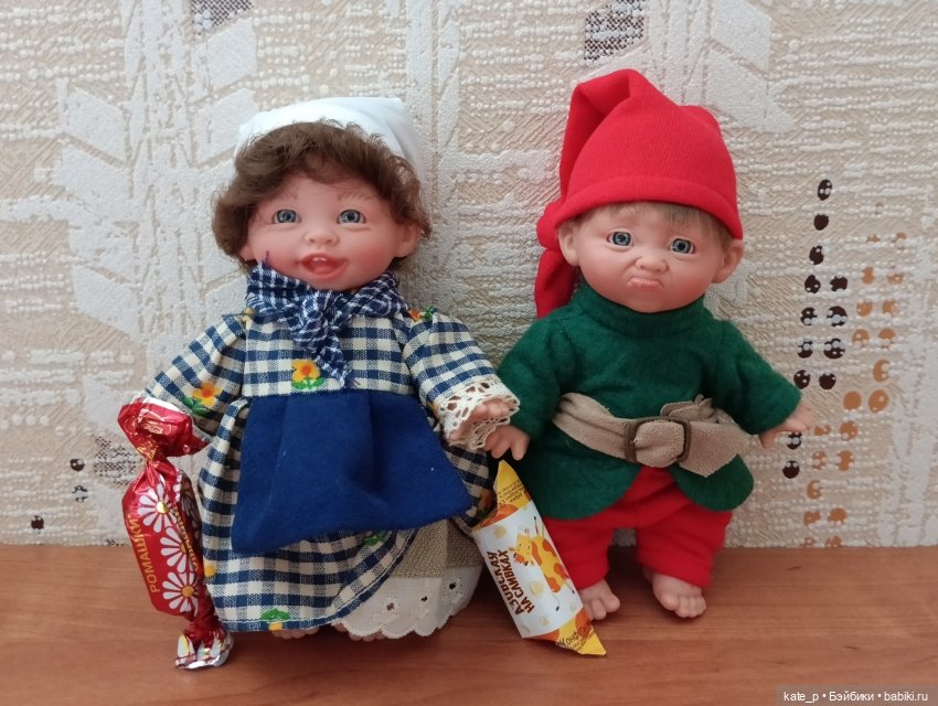 Бука и Луиза, или противоположности притягиваются. Мои гномы Джестито от Lamagic