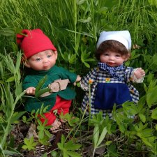 Бука и Луиза, или противоположности притягиваются. Мои гномы Джестито от Lamagic