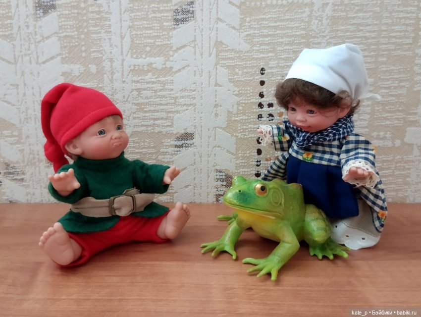 Бука и Луиза, или противоположности притягиваются. Мои гномы Джестито от Lamagic