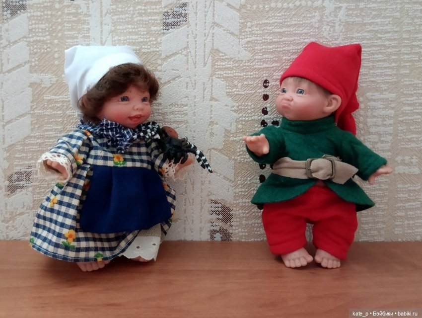 Бука и Луиза, или противоположности притягиваются. Мои гномы Джестито от Lamagic