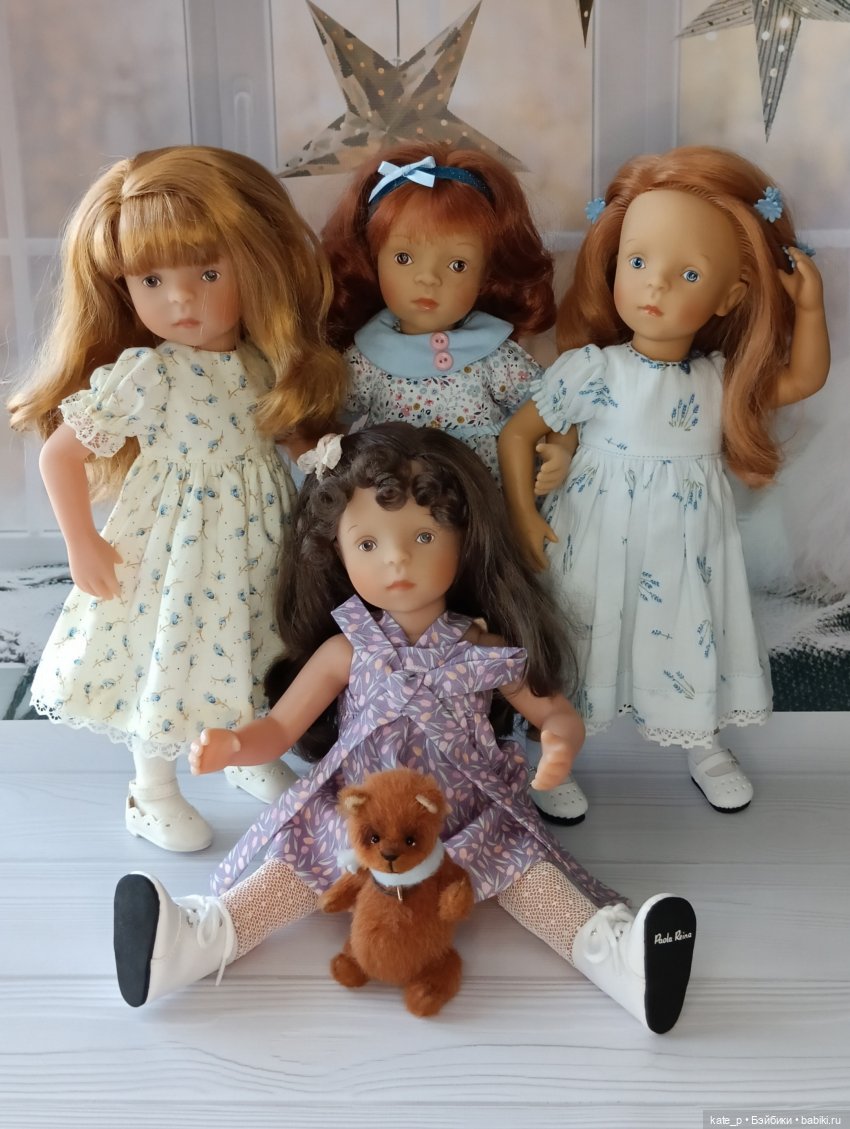 Осенние Минуш. Мои куколки Kathe Kruse и Petitcollin