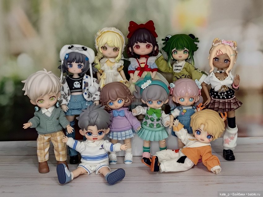 Раз, два, три, четыре, пять - кукол надо посчитать... :)