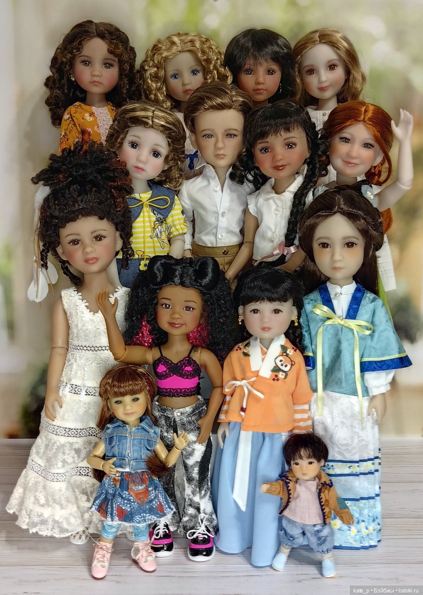 Раз, два, три, четыре, пять - кукол надо посчитать... :) (фото 8)