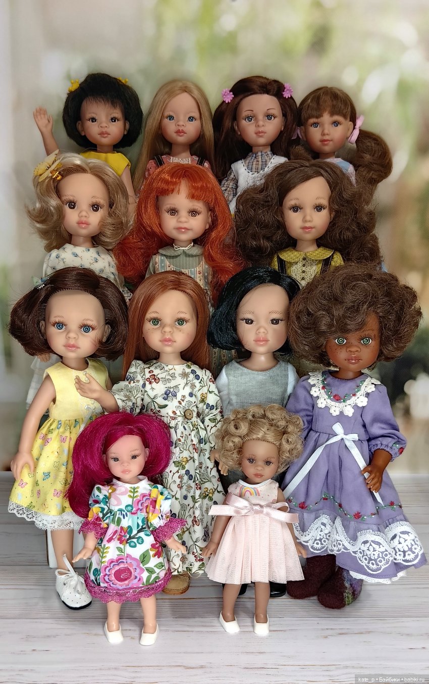 Раз, два, три, четыре, пять - кукол надо посчитать... :)