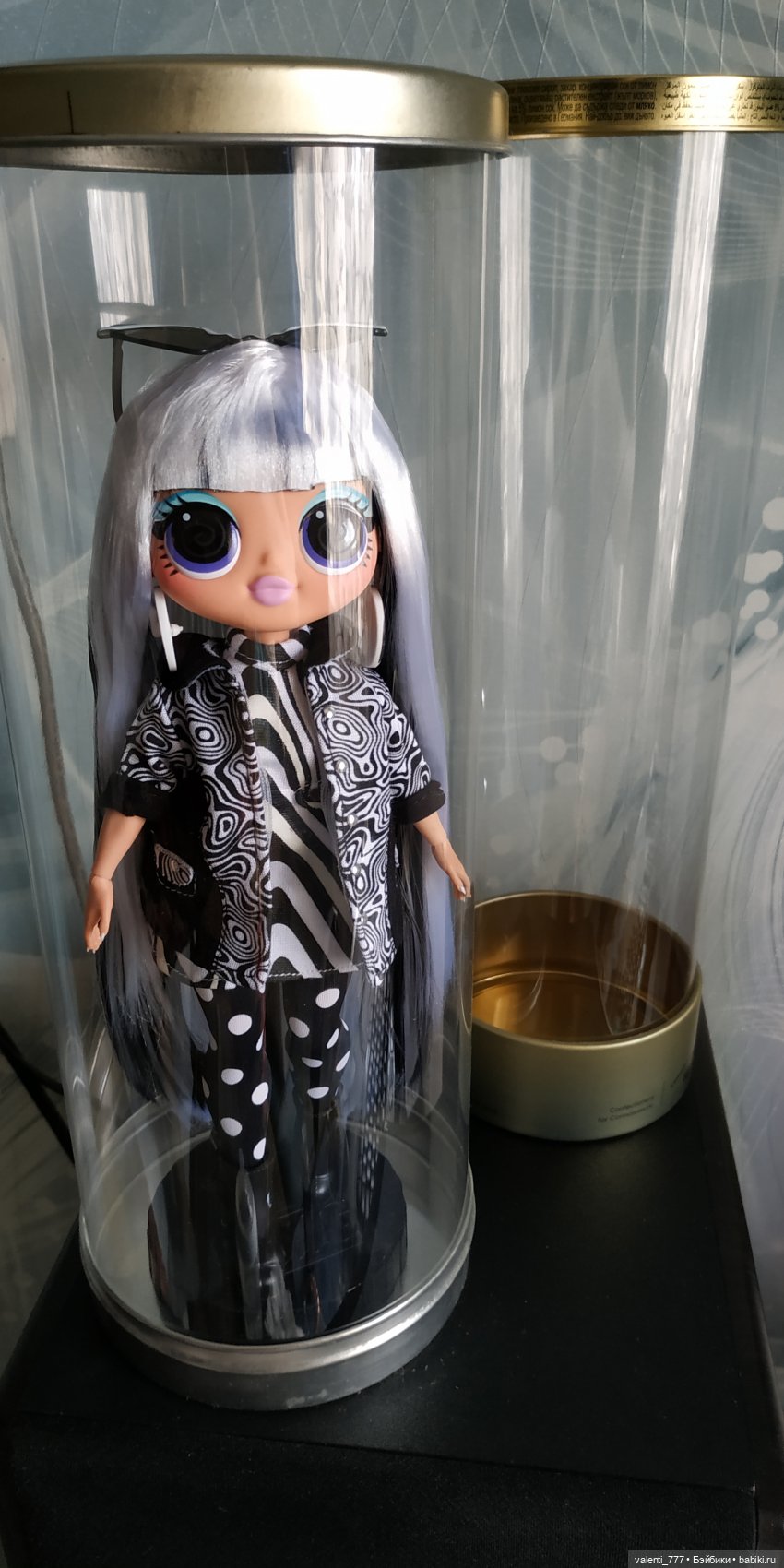 Колба своими руками, как вариант для хранения кукол формата 1/6