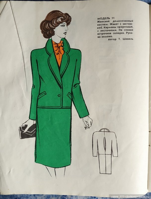 Мода 1984 — Выкройки для Барби и фэшн