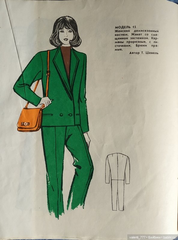 Мода 1984 — Выкройки для Барби и фэшн