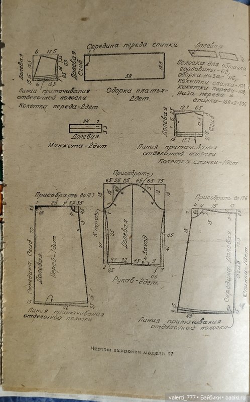 Мода 1984 — Выкройки для Барби и фэшн