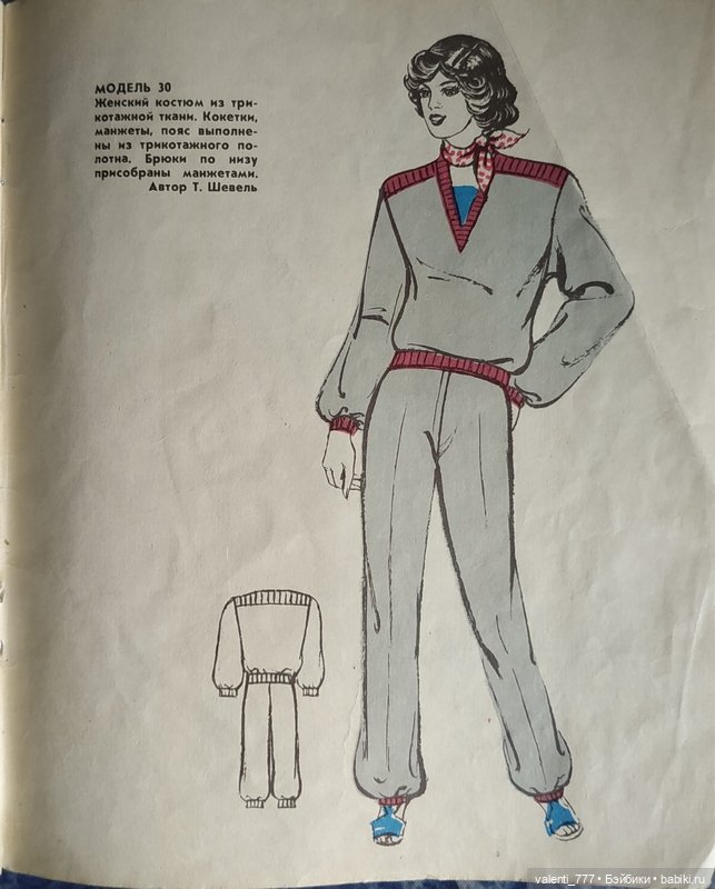 Мода 1984 — Выкройки для Барби и фэшн