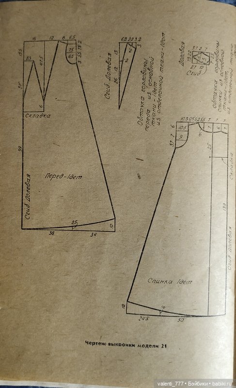 Мода 1984 — Выкройки для Барби и фэшн