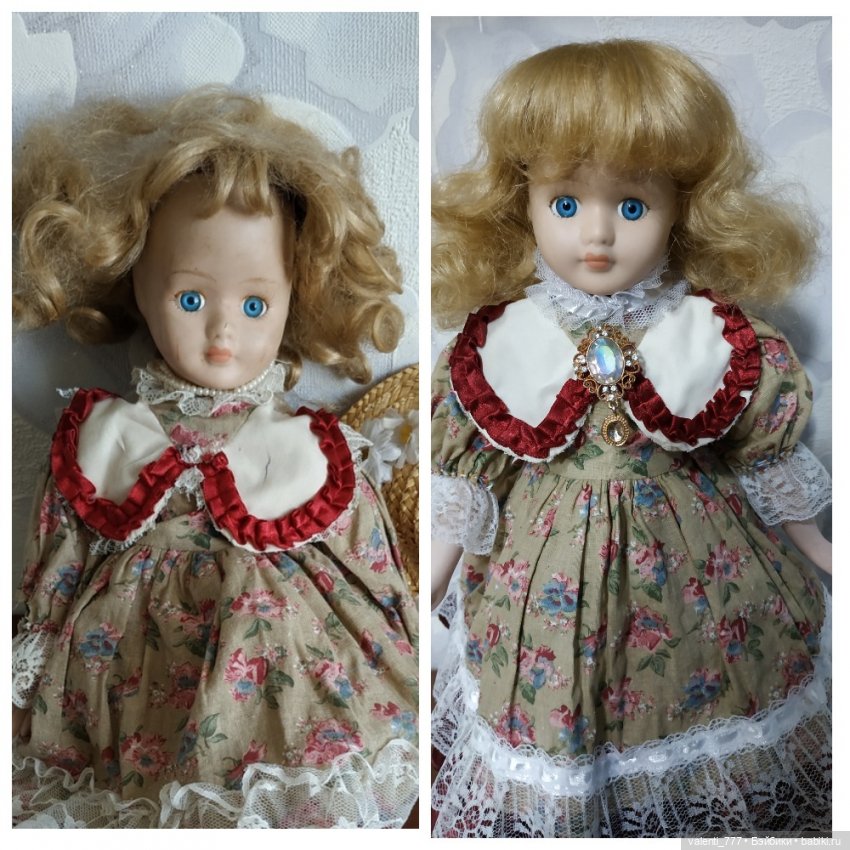 Первый... первая пошла — Реставрация и преображение кукол: ремонт (фото 10)