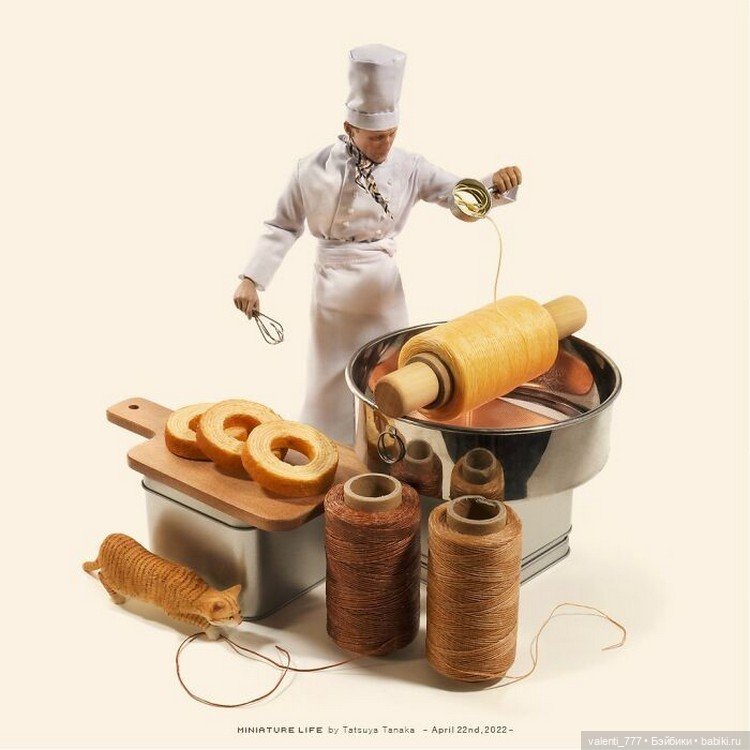 Миниатюрный мир Тацуя Танака ☝️
