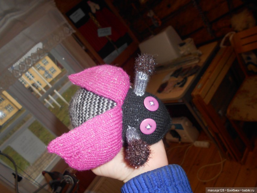 Остров Вормси: вязаные мухи