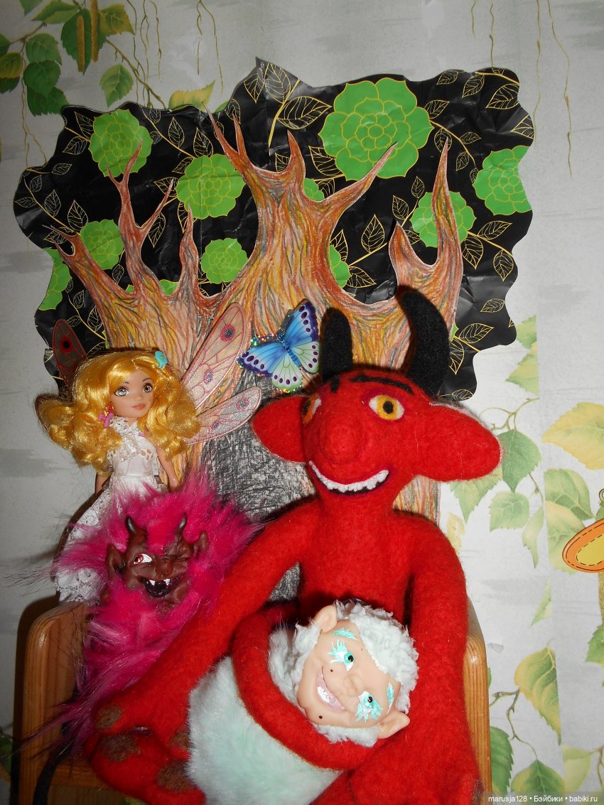 Двойняшки: дети чёрта и феи