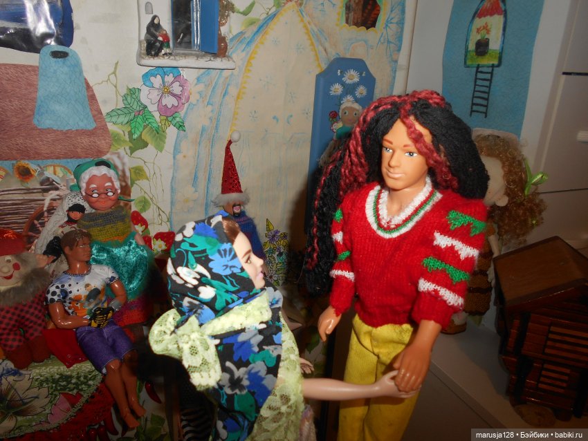 Семья, крестины и гости | Бэйбики Семья, крестины и гости — Аналоги Барби и куклы 1/6: клоны 90