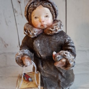 Ватные игрушки Ольги Лад