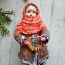 Маруся игрушка из ваты