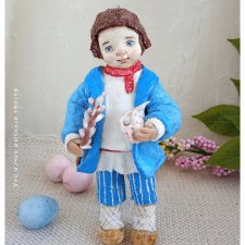 Макарка ватная игрушка