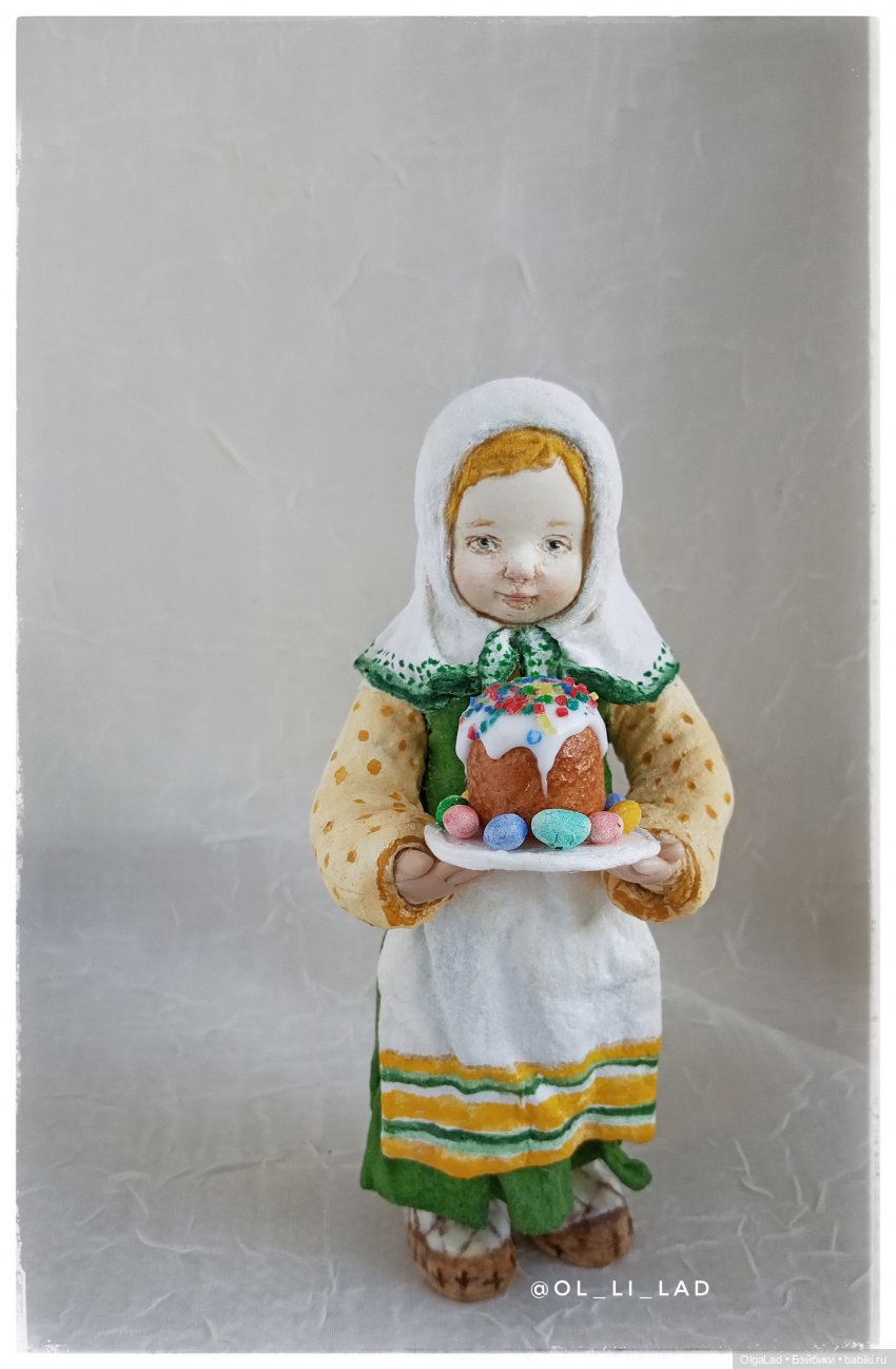 Ватные игрушки Ольги Лад