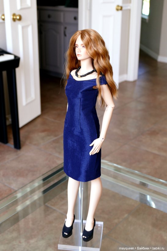 Платье цвета navy для Изабель (фото 5)