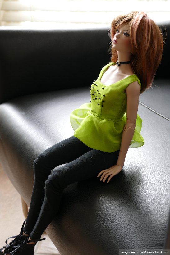 Неоновенькое — Одежда и обувь для кукол своими руками: фото (фото 2)