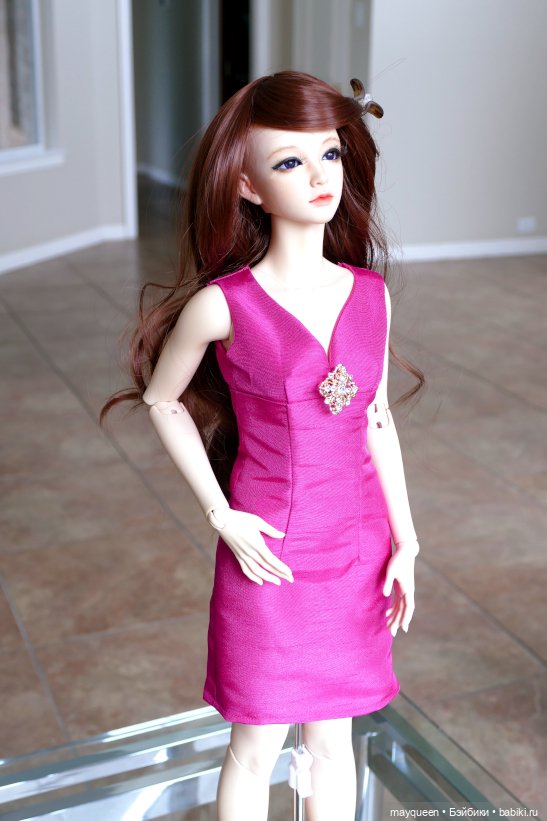 Хитрая мажента | Бэйбики Хитрая мажента — Одежда и обувь для кукол своими руками: фото (фото 3)