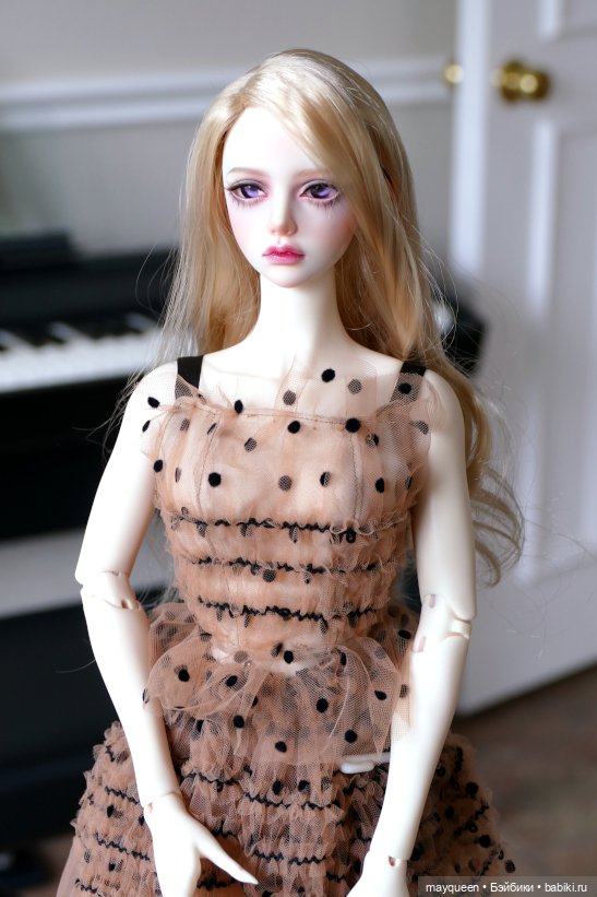 Платье из тюлевой ткани | Бэйбики Платье из тюлевой ткани — Одежда и обувь для кукол своими руками: фото (фото 2)