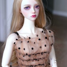 Платье из тюлевой ткани