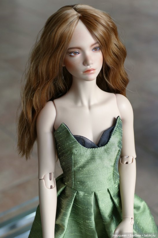 Зелёновое — Одежда и обувь для кукол своими руками: фото (фото 6)