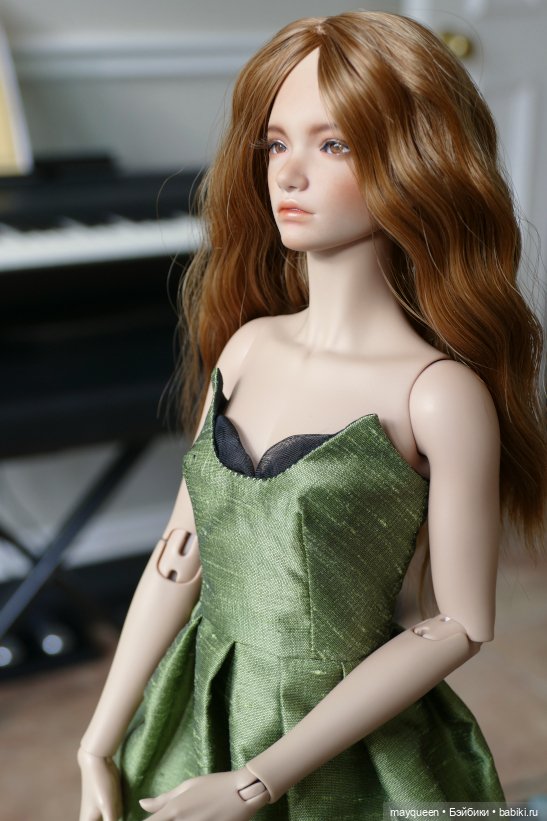 Зелёновое — Одежда и обувь для кукол своими руками: фото (фото 4)