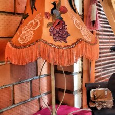 Павлиний абажур