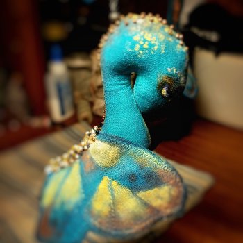 Новогодние дракончики-бабочки