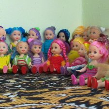 Моя коллекция маленьких куколок