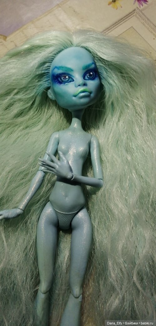История моих первых ооак с куколками Монстер Хай (фото 3)