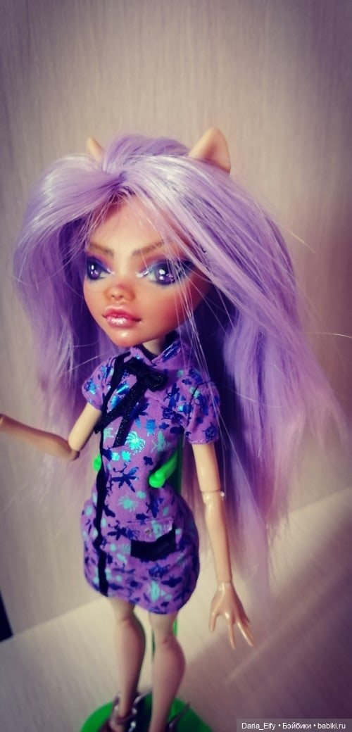 История моих первых ооак с куколками Монстер Хай