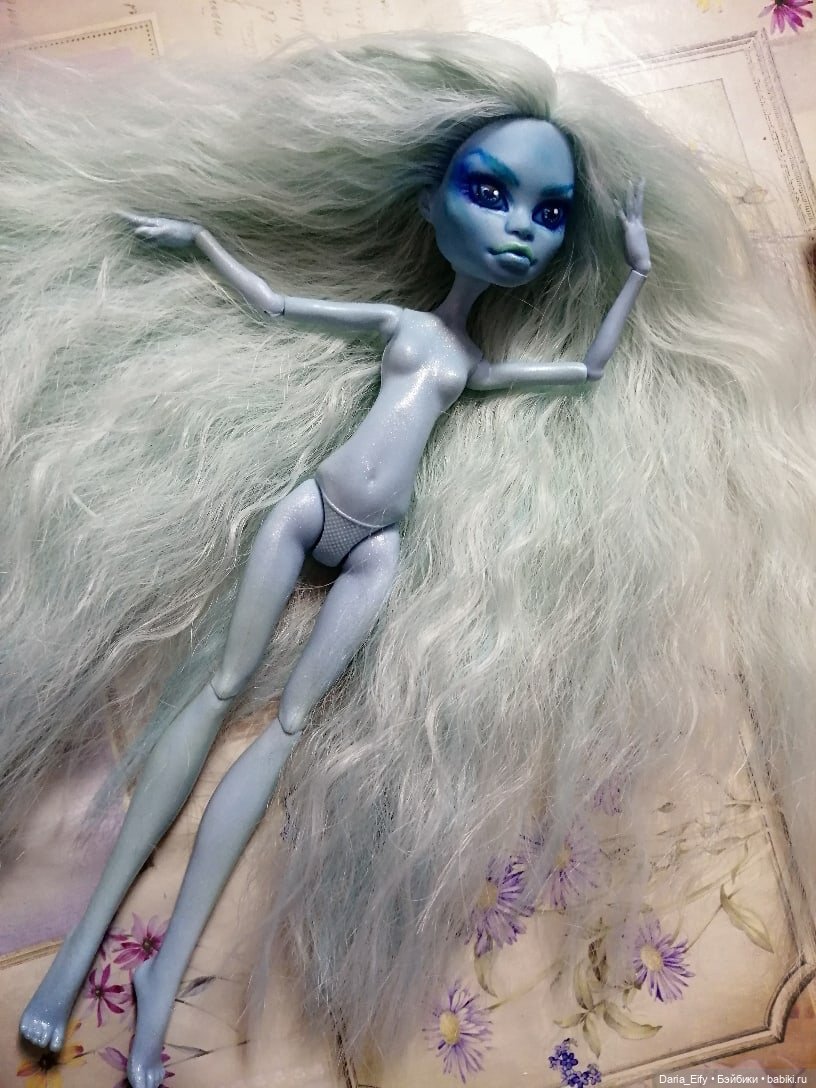 История моих первых ооак с куколками Монстер Хай (фото 2)