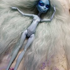 История моих первых ооак с куколками Монстер Хай