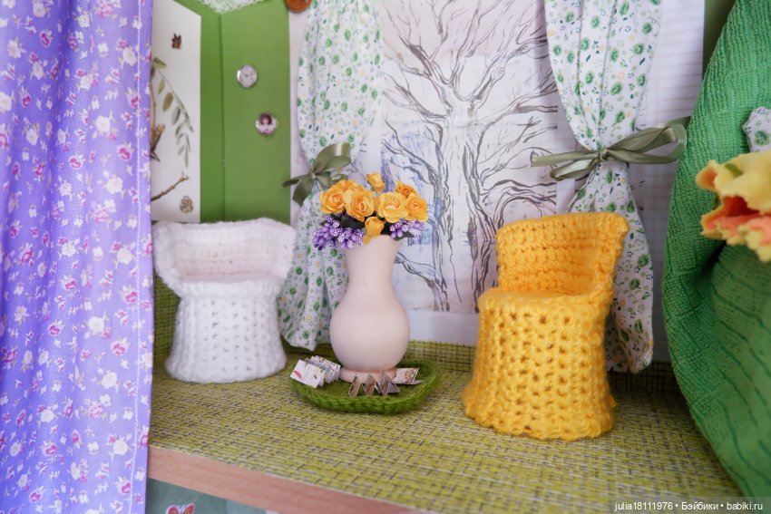 Дом кукол Лавандовый сон. Гостиная (фото 5)