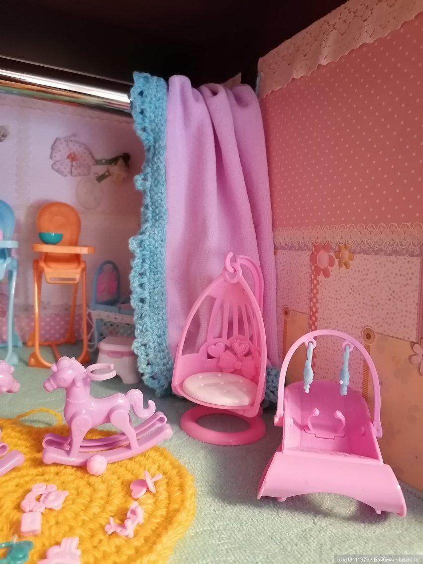 Дом кукол Лавандовый сон. Гардеробная и Лялярум