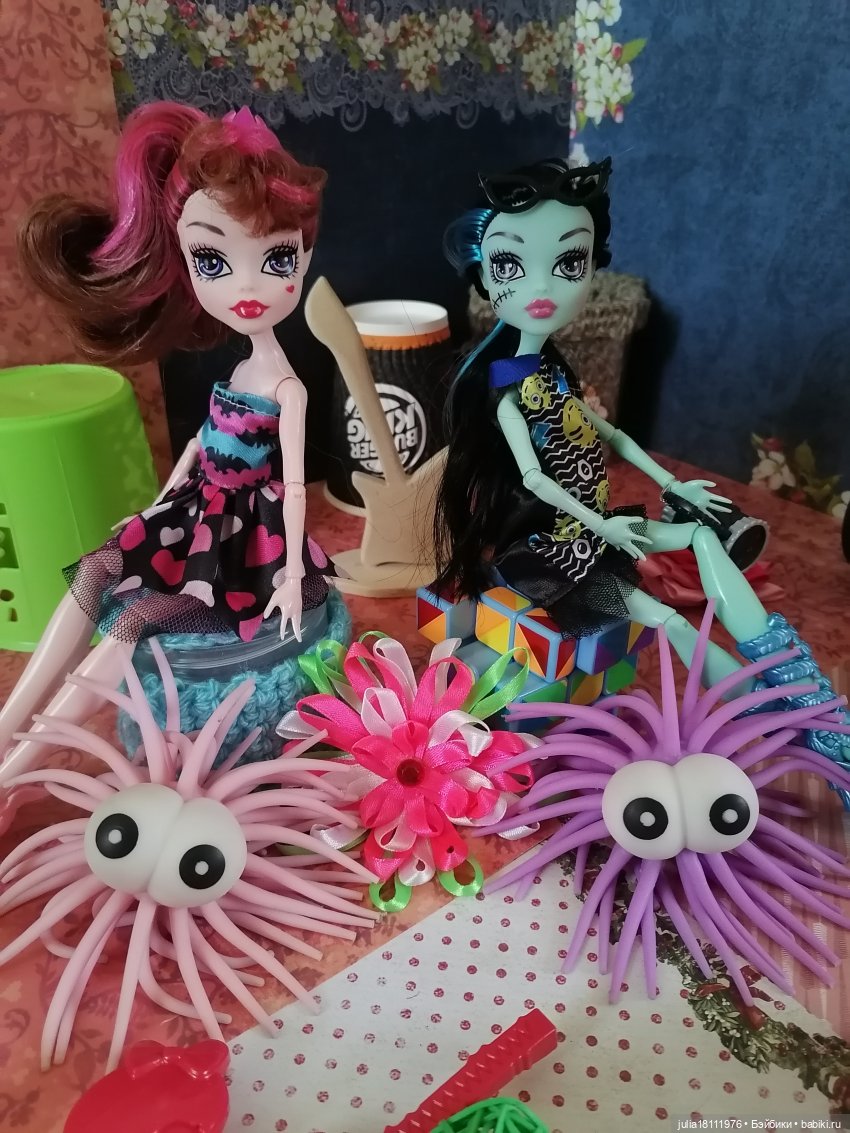 Дом кукол Лавандовый сон. Семейка "Монстр хай" - представление (часть 2) (фото 9)