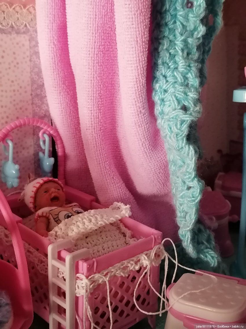 Дом кукол Лавандовый сон. Семейка Пупсиков и мини-куколок. Представление (часть 2)