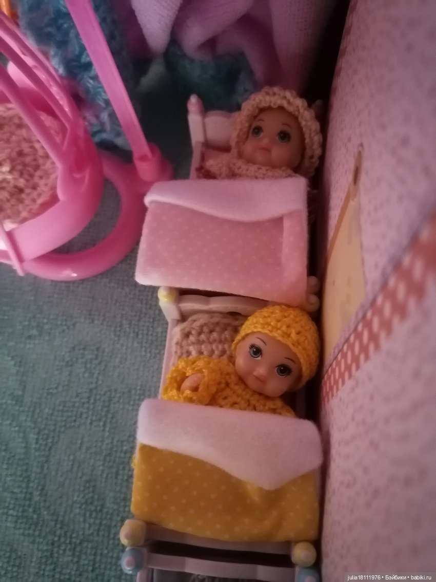 Дом кукол Лавандовый сон. Семейка Пупсиков и мини-куколок. Представление (часть 2)