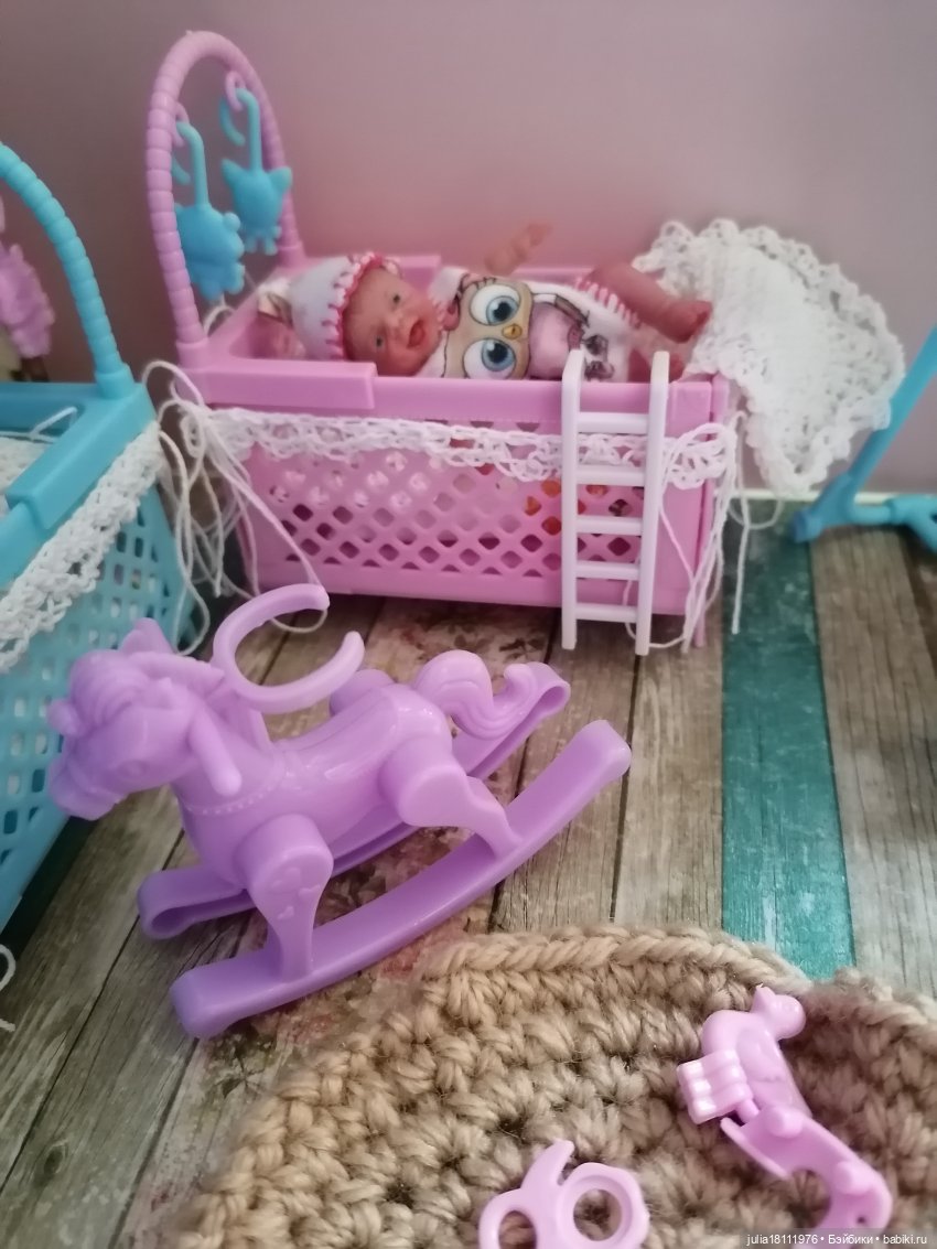 Дом кукол Лавандовый сон. Семейка Пупсиков и мини-куколок. Представление (часть 2)