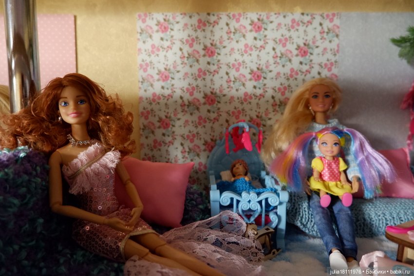 Дом кукол Лавандовый сон. Семейка Барбиобразные. Часть 2. Куклы "София"
