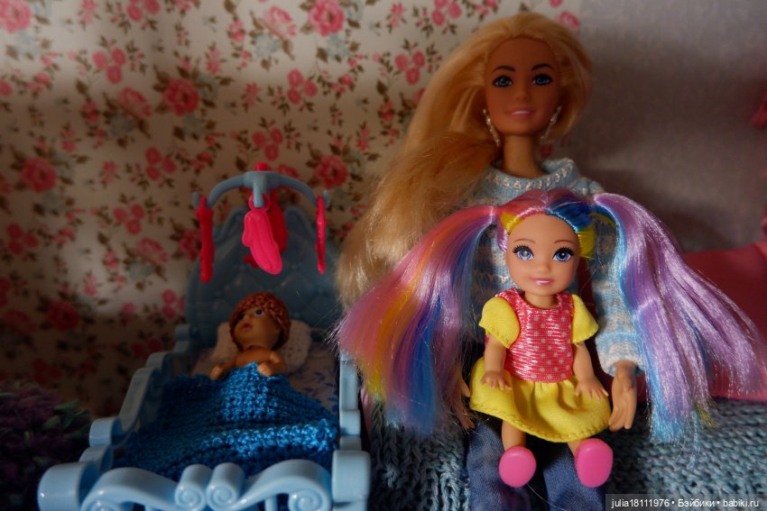 Дом кукол Лавандовый сон. Семейка Барбиобразные. Часть 2. Куклы "София"
